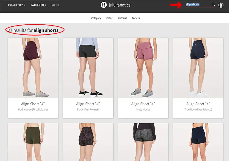 Do Lululemon Shorts Run True To Size Chart