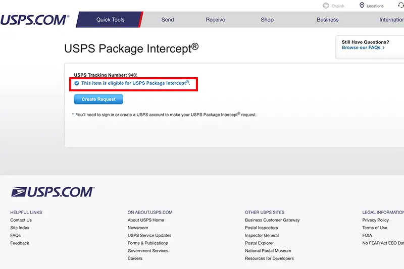 How To Redirect A Package Using USPS Intercept (StepByStep With