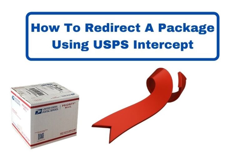 How To Redirect A Package Using USPS Intercept (StepByStep With