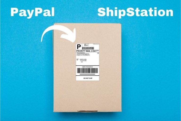 Create shipping label with paypal shipstation step by step with