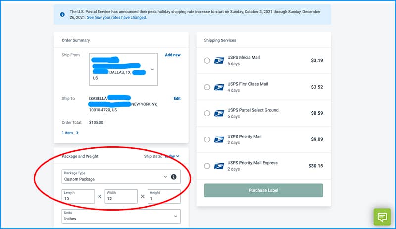 How To Create A Shipping Label Using Shipstation Api 1060